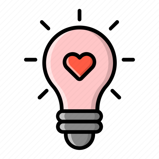 Happy, heart, lamp, love, romance, romantic, valentine icon - Download on Iconfinder