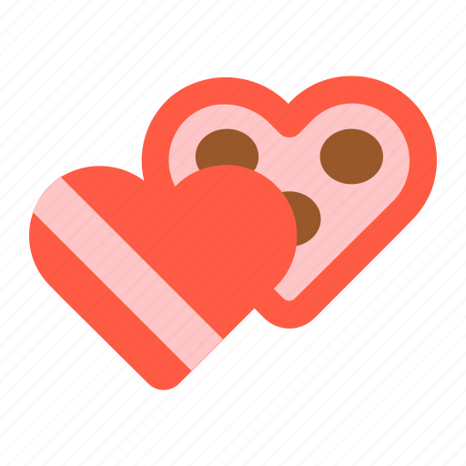 Chocolate, happy, heart, love, romance, romantic, valentine icon - Download on Iconfinder