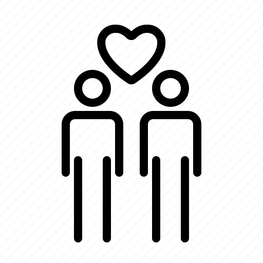 Gay, couple, love, wedding icon - Download on Iconfinder
