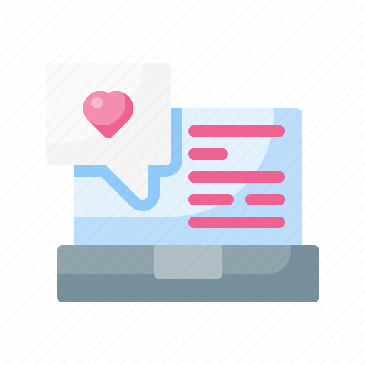 Chatting, date, like, heart, love, message, communication icon - Download on Iconfinder