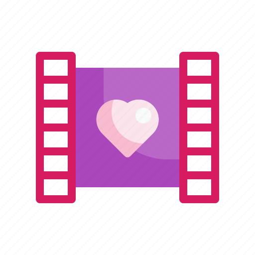 Romantic, movie, cinema, video, film, multimedia, media icon - Download on Iconfinder