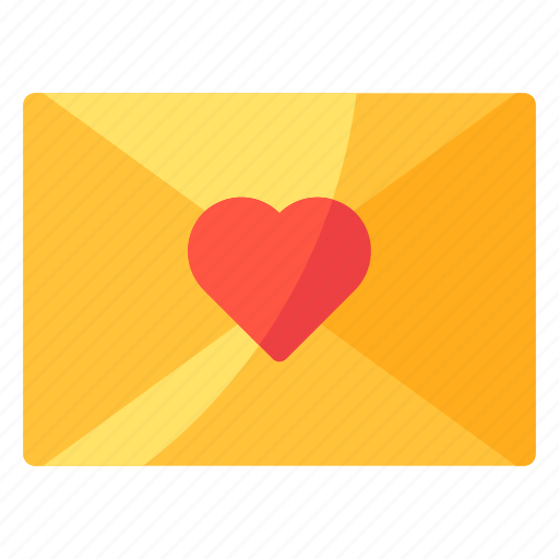 Mail, envelope, message, heart, love icon - Download on Iconfinder