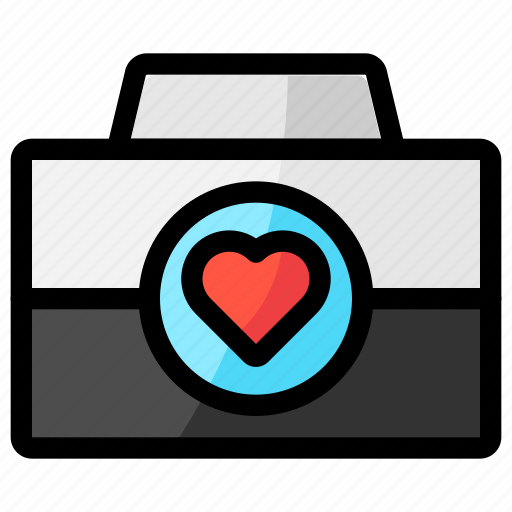 Camera, photograph, love, picture, digital icon - Download on Iconfinder