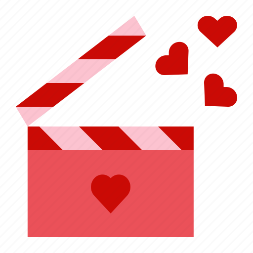 Cinema, love, film, video, romantic icon - Download on Iconfinder
