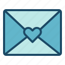 mail, love, message, valentine, letter