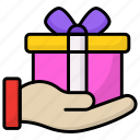 celebration, present, gift, box, surprise
