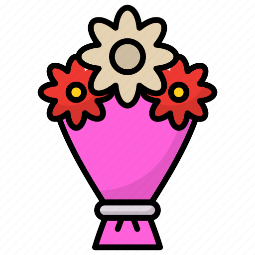 Wedding, flower, rose, leaf icon - Download on Iconfinder
