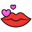 lips, romance, romantic, valentine 