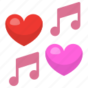 happy, song, heart, romantic, music