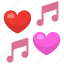 happy, song, heart, romantic, music 