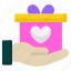 present, surprise, gift, box, bow 
