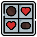 chocolate, valentines, chocolate box, heart, romance, love
