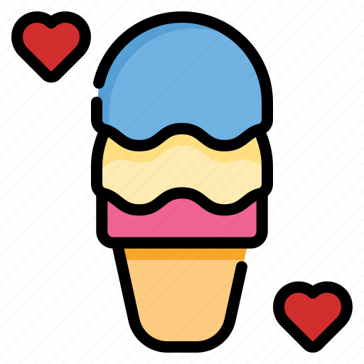 Love, ice, cream icon - Download on Iconfinder on Iconfinder