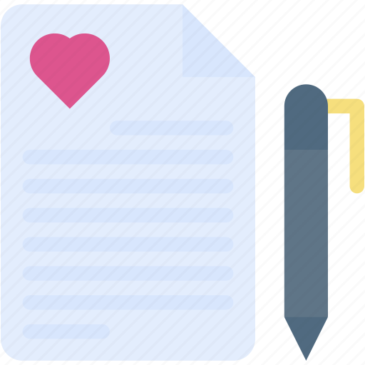 Love, letter, heart, and, romance, valentines, day icon - Download on Iconfinder