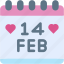valentines, day, time, and, date, relationship, romantic, schedule, calendar 