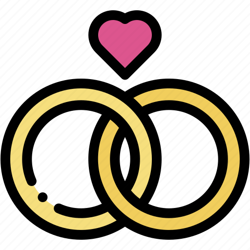 Engagement, ring, love, and, romance, wedding, rings icon - Download on Iconfinder
