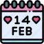 valentines, day, time, date, relationship, romantic, schedule, calendar 