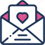 love, letter, hearts, and, romance, valentines, day 