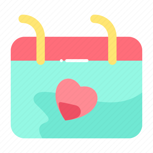 Calendar, date, time, wedding, love, schedule icon - Download on Iconfinder
