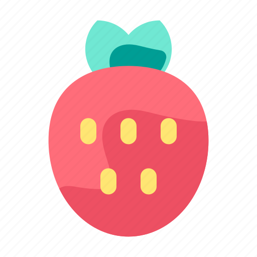 Strawberry, fruit, organic, healthy, food, love icon - Download on Iconfinder
