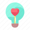 light, bulb, idea, thought, heartbeat, lightbulb