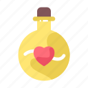 potion, love, flask, lab, chemical