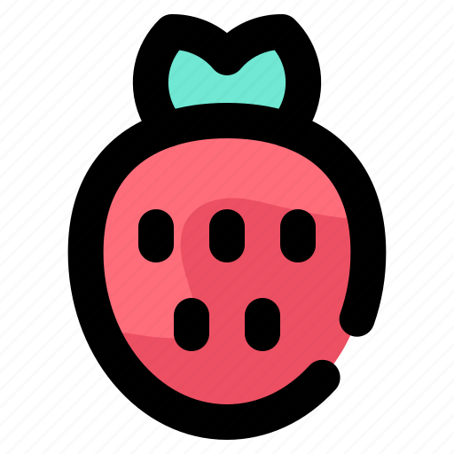 Strawberry, fruit, organic, healthy, food, love icon - Download on Iconfinder