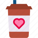 coffee, cup, drink, food, and, restaurant, heart, love