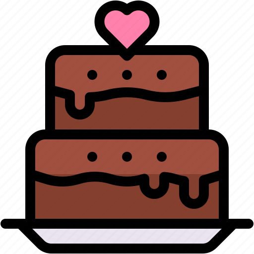 Cake, food, and, restaurant, baked, confection, celebration icon - Download on Iconfinder