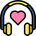 earphones, love, and, romance, headphone, headphones