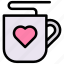 mug, cup, heart, hot, chocolate, love, and, romance 