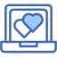 laptop, heart, love, and, romance, seo, web, liked 
