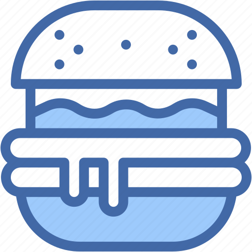 Hamburger, food, and, restaurant, junk, burger, sandwich icon - Download on Iconfinder