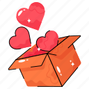 box, happy, gift, birthday, party, anniversary