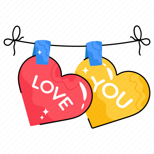 Romantic, happy, love, red, letter, message, you icon - Download on Iconfinder