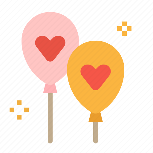 Balloon, love, newyear, romance, valentines icon - Download on Iconfinder