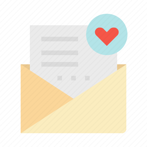 Heart, letter, love, mail, romance icon - Download on Iconfinder
