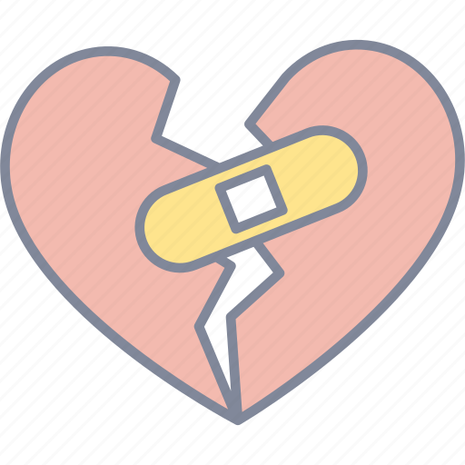 Broken, heart, breakup, divorce icon - Download on Iconfinder