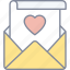 love, letter, envelope, mail 