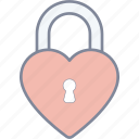 love, lock, wedding, security