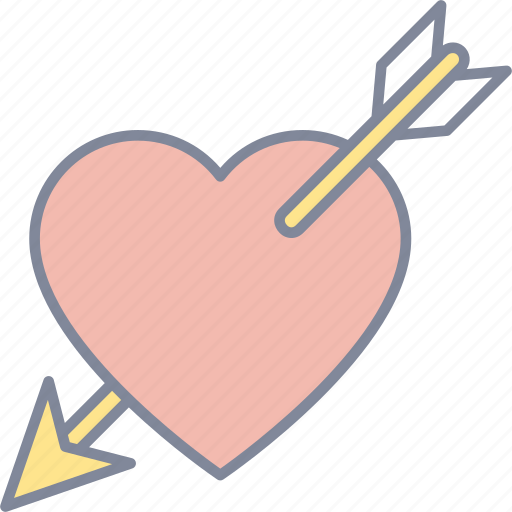 Cupid, arrow, heart, love icon - Download on Iconfinder