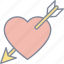 cupid, arrow, heart, love 