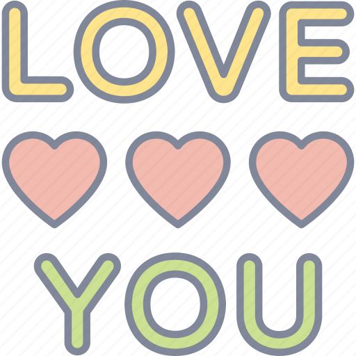 I love you, love, heart, romance icon - Download on Iconfinder