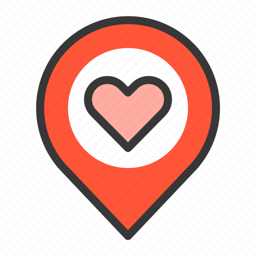 Dating, location, love, love location, love position icon - Download on Iconfinder