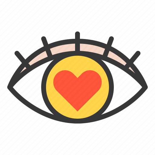 Dating, eye, love, love eye, love sign icon - Download on Iconfinder