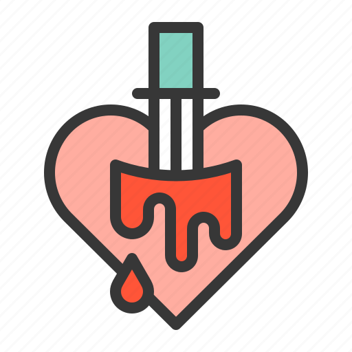 Dating, heart, hurt, love, pain icon - Download on Iconfinder