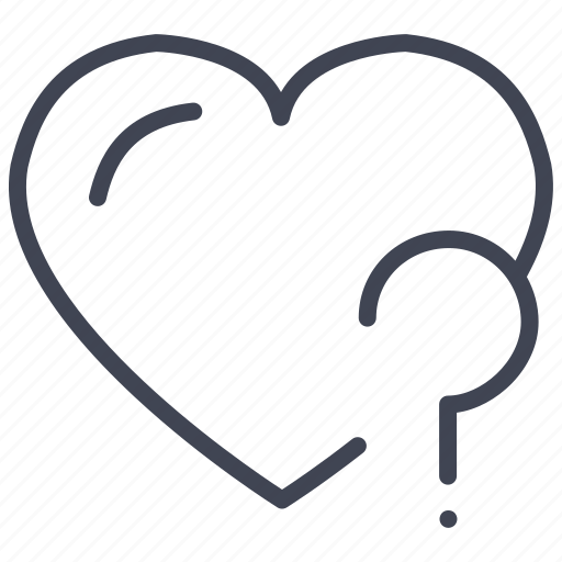 Heart, love, question, romantic, valentine, valentines icon - Download on Iconfinder