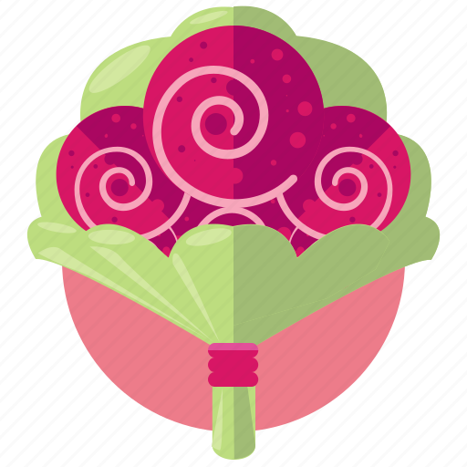 Bouquette, flowers, love, marriage, roses icon - Download on Iconfinder