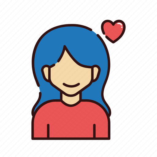 Female, girl, love, woman icon - Download on Iconfinder