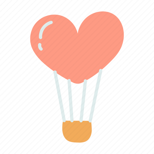 Balloon, love, heart, valentine, romance icon - Download on Iconfinder